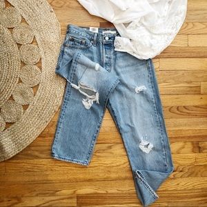 Wedgie Straight Levi Jeans